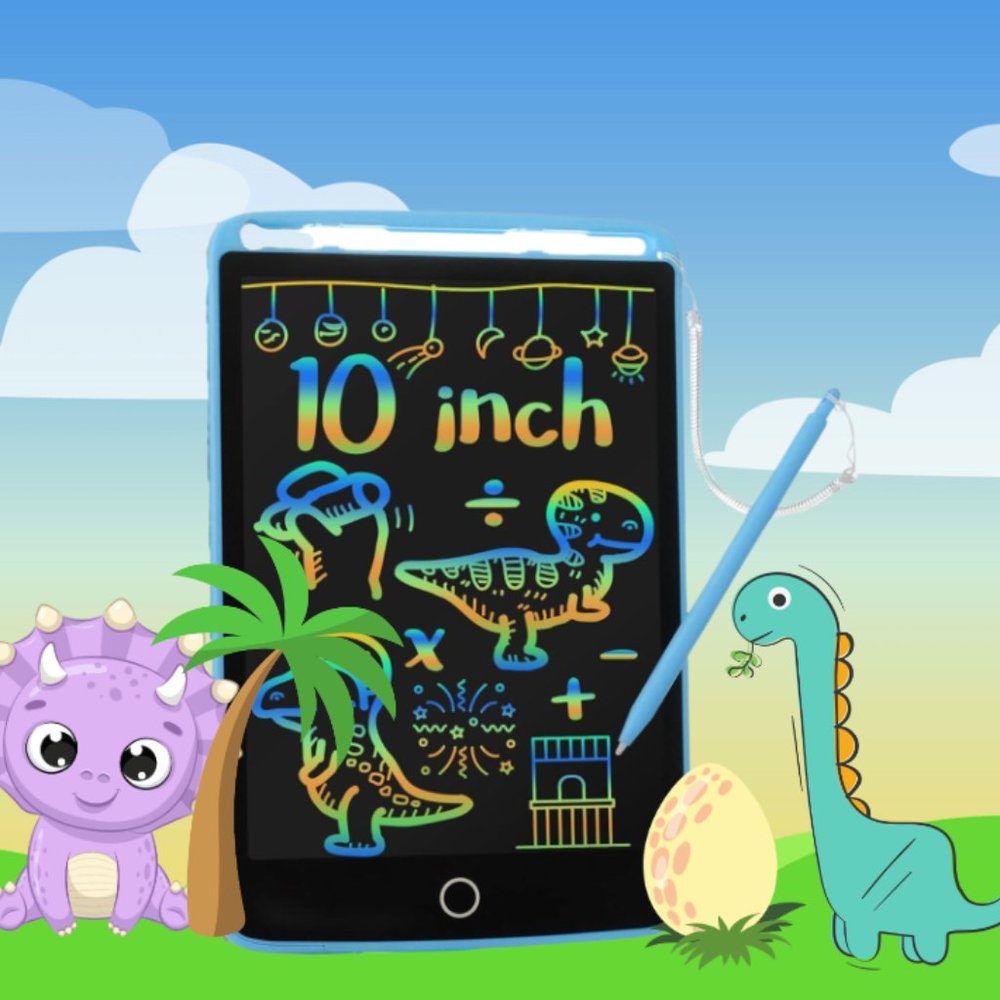 BLUE Writing Tablet with Fridge Magnets